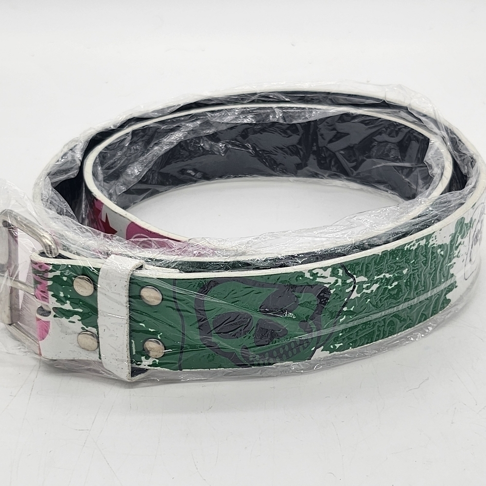 Halloween Skulls FashionBelt Size XL 46 inches NWT